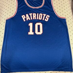 Blue Patriots Jersey - Drake Maye / Mac Jones